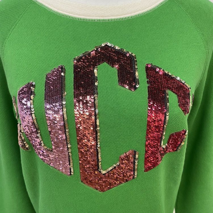 Gucci Gucci Sequin Logo Sweatshirt XXS Size XXS / US 00 / IT 34 - 6 Thumbnail