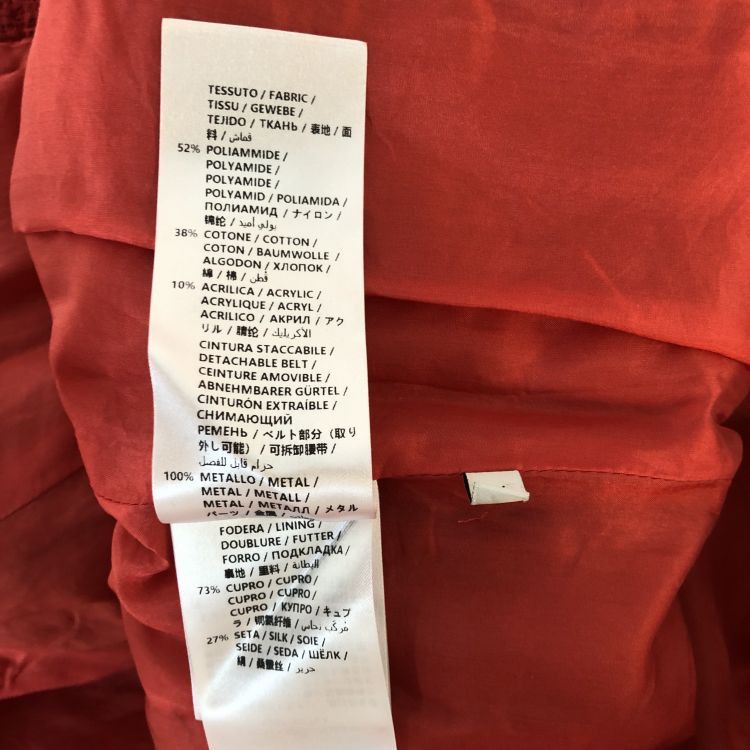 Gucci Gucci Red Tweed Coat Size 36 Size XS / US 0-2 / IT 36-38 - 4 Thumbnail