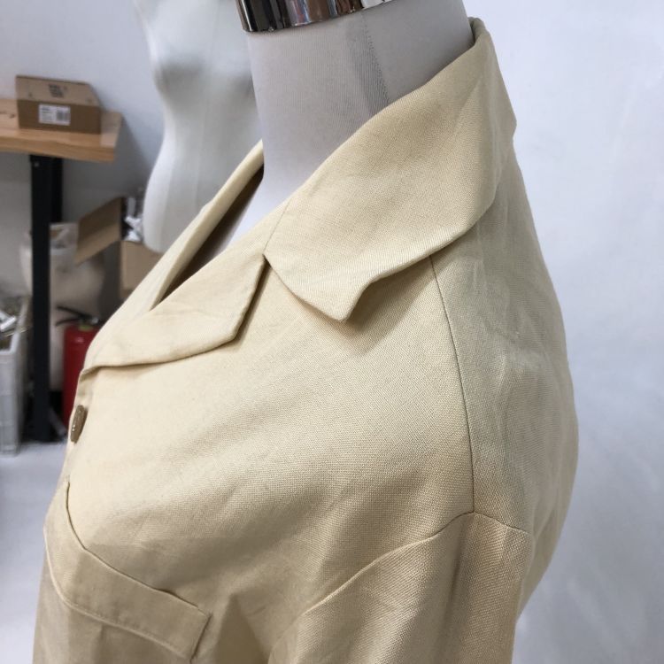 Gucci Gucci Uniform Linen Blend Jacket Size 34 Size XXS / US 00 / IT 34 - 8 Thumbnail