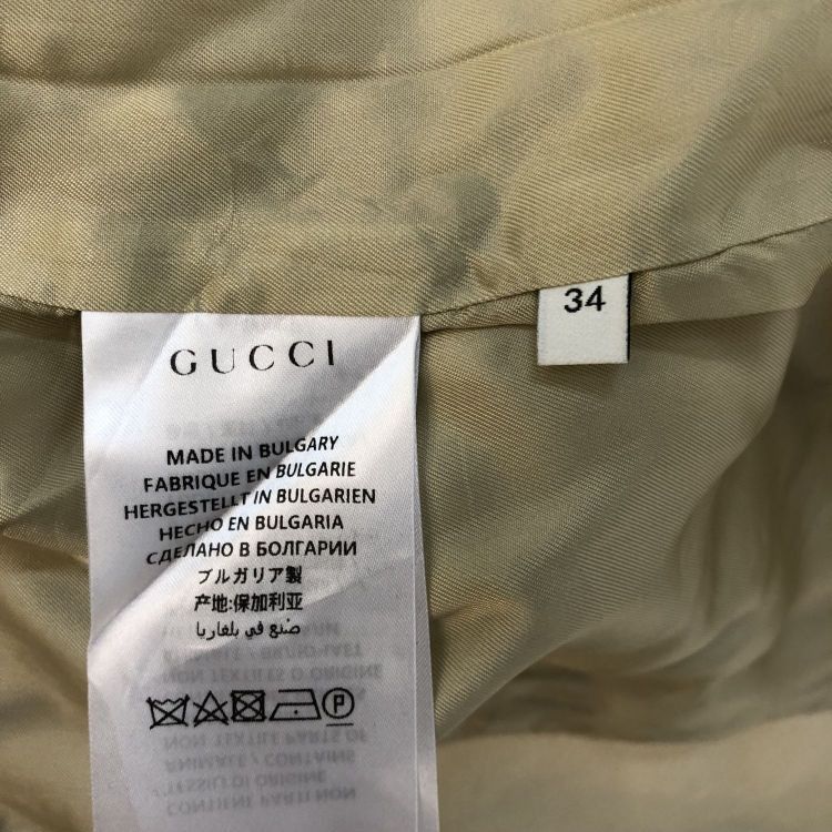 Gucci Gucci Uniform Linen Blend Jacket Size 34 Size XXS / US 00 / IT 34 - 4 Thumbnail