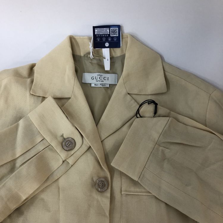 Gucci Gucci Linen Blend Jacket Size 34 Size XXS / US 00 / IT 34 - 10 Thumbnail