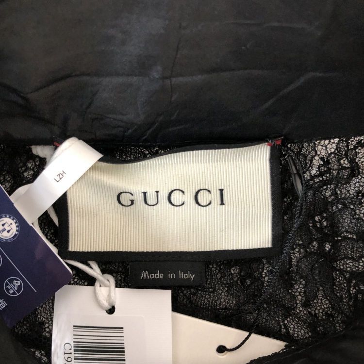 Gucci Gucci Black Lace Blouse Size 38 Size XS / US 0-2 / IT 36-38 - 3 Thumbnail
