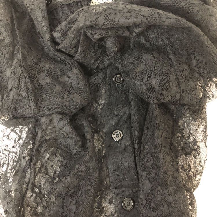 Gucci Gucci Black Lace Blouse Size 38 Size XS / US 0-2 / IT 36-38 - 11 Thumbnail