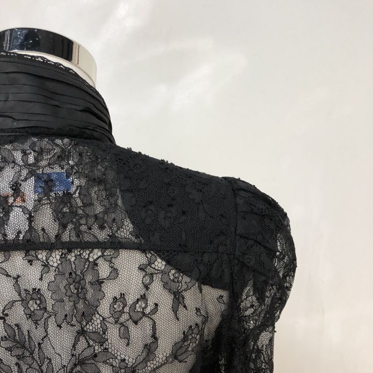Gucci Gucci Black Lace Blouse Size 38 Size XS / US 0-2 / IT 36-38 - 9 Thumbnail