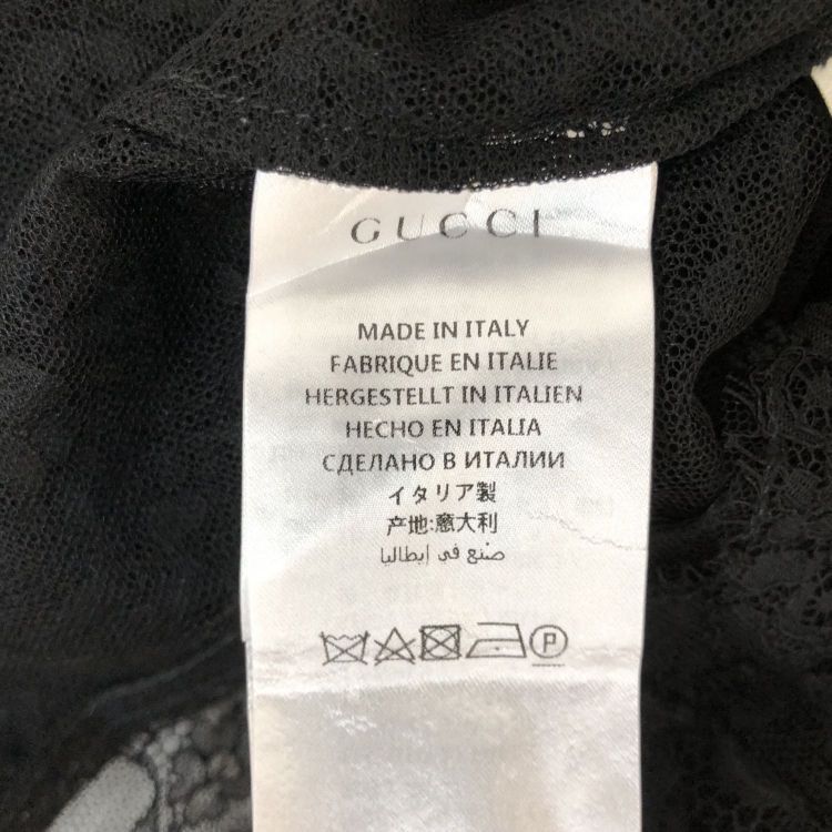 Gucci Gucci Black Lace Blouse Size 38 Size XS / US 0-2 / IT 36-38 - 5 Thumbnail