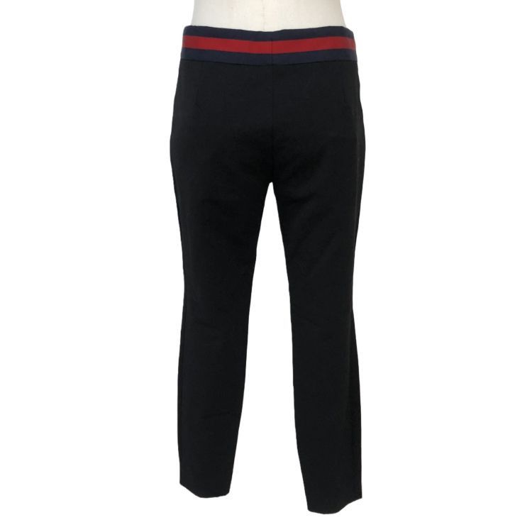 Gucci Gucci Web Detail Crystal Bow Pants Size 44 Size 30" / US 8 / IT 44 - 2 Thumbnail