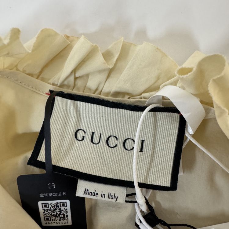 Gucci Gucci Ruffle Bow Blouse Size 38 Size XS / US 0-2 / IT 36-38 - 4 Thumbnail