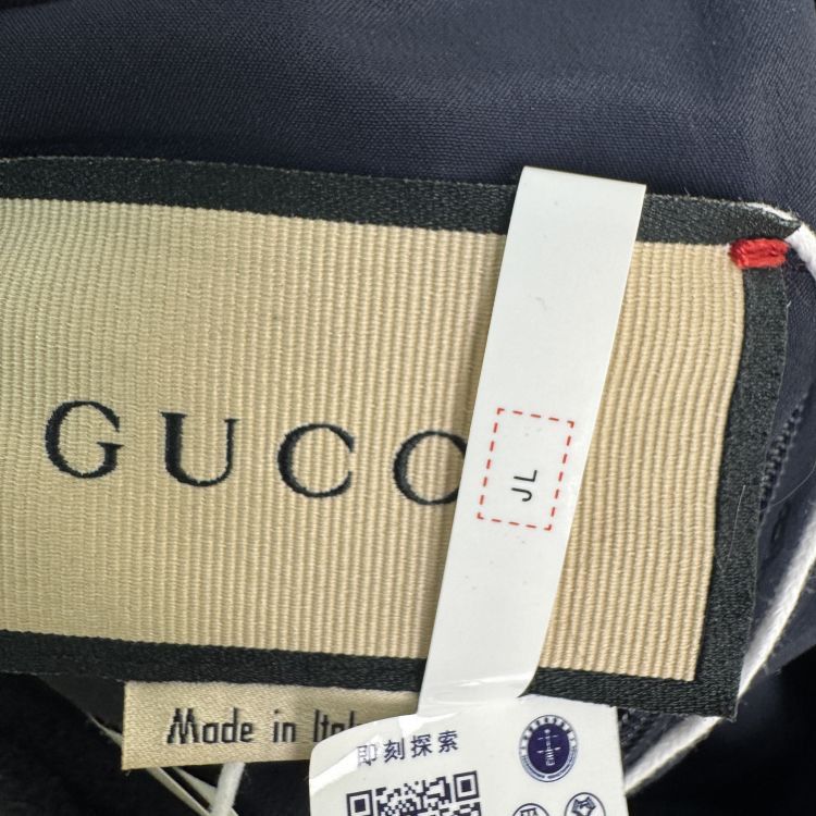 Gucci Gucci Navy Wool Blend Mini Dress Size IT 36 Size XS / US 0-2 / IT 36-38 - 3 Thumbnail