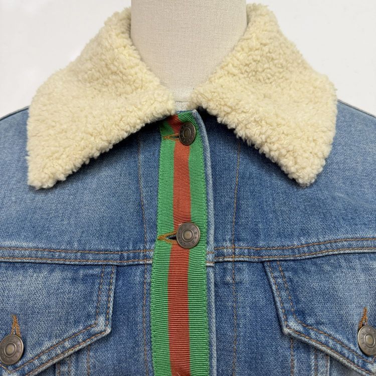 Gucci Gucci Floral Lining Denim Jacket Size 40 Size S / US 4 / IT 40 - 7 Thumbnail