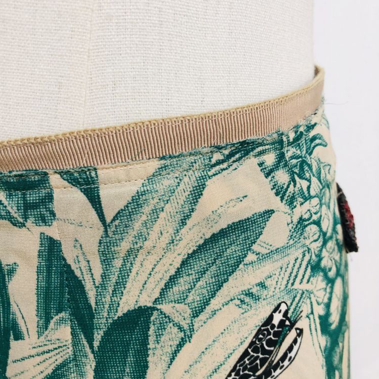 Gucci Gucci Snake Print Silk Midi Skirt Size 40 Size 27" / US 4 / IT 40 - 5 Thumbnail