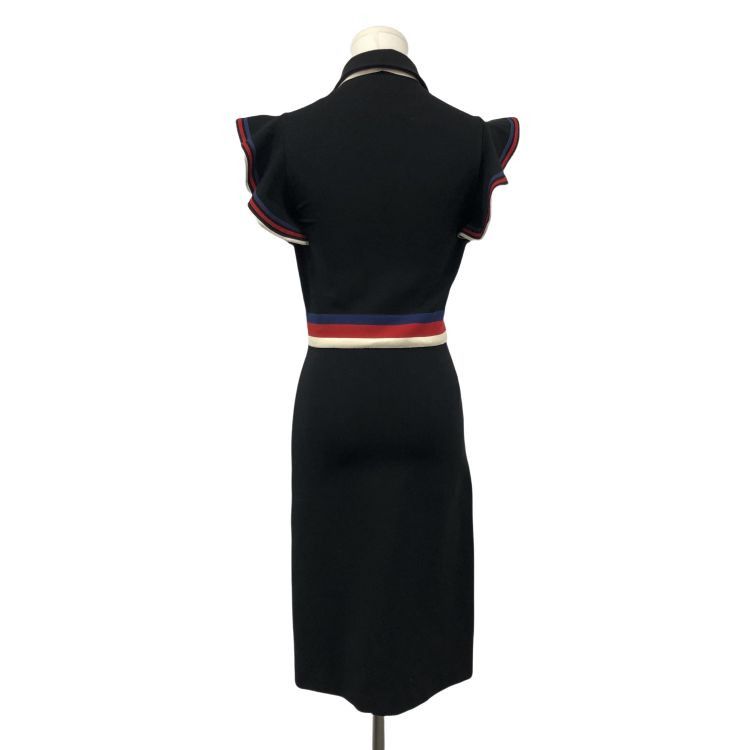 Gucci Gucci Web Stripe Zip Midi Dress Size S Size S / US 4 / IT 40 - 2 Thumbnail