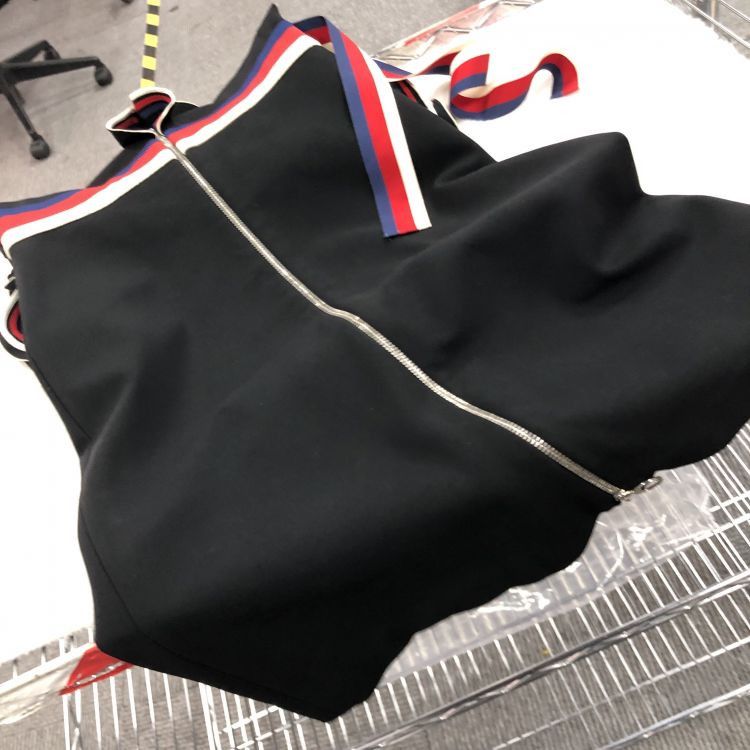 Gucci Gucci Web Stripe Zip Midi Dress Size S Size S / US 4 / IT 40 - 8 Thumbnail