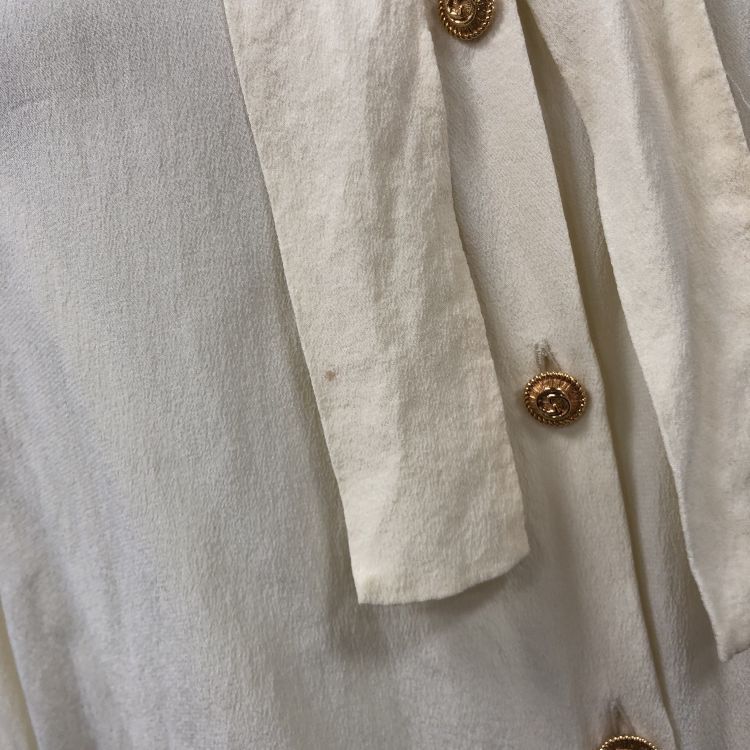 Gucci Gucci Pussy-Bow Silk Shirt Size 38 Size XS / US 0-2 / IT 36-38 - 8 Thumbnail