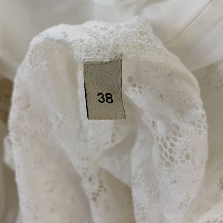 Gucci Gucci White Lace Buttoned Midi Dress Size 38 Size XS / US 0-2 / IT 36-38 - 4 Thumbnail