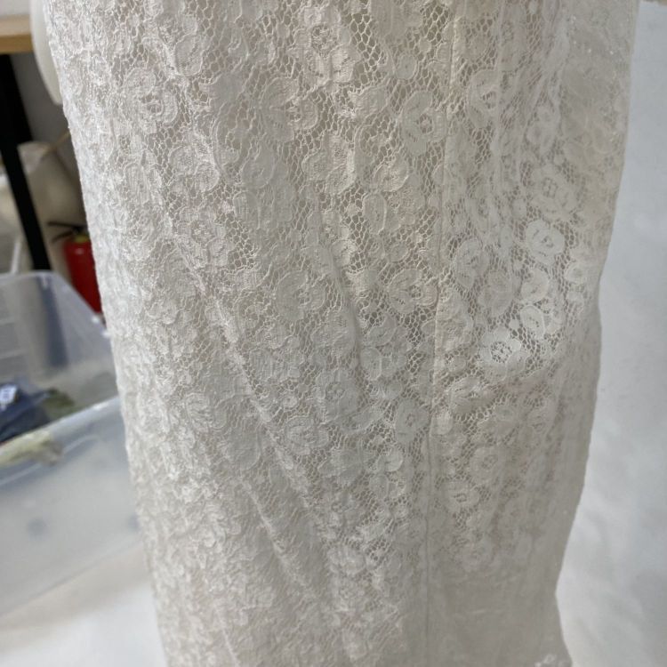 Gucci Gucci White Lace Buttoned Midi Dress Size 38 Size XS / US 0-2 / IT 36-38 - 8 Thumbnail