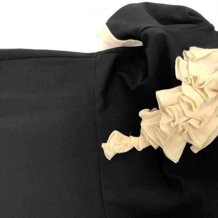 Gucci Gucci Ruffle Trim Midi Dress Size L Size L / US 10 / IT 46 - 9 Thumbnail