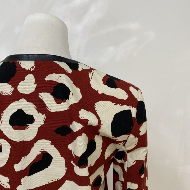 Gucci Gucci Animal Print Cotton Jacket Size 42 Size M / US 6-8 / IT 42-44 - 8 Thumbnail
