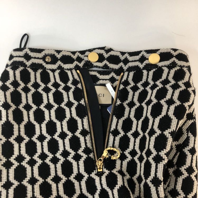 Gucci Gucci Patterned Wool Midi Skirt Size 36 Size 25" / US 0 / IT 36 - 9 Thumbnail