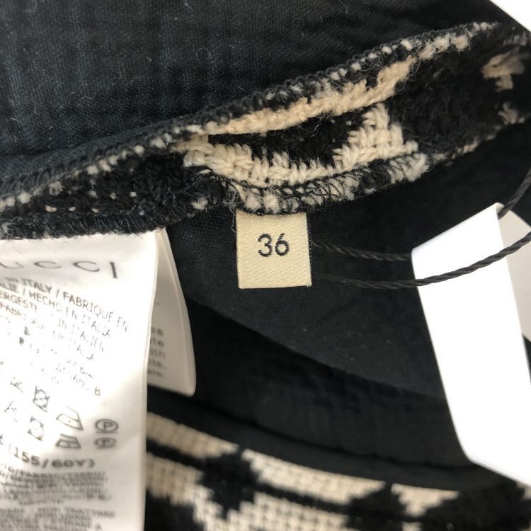 Gucci Gucci Patterned Wool Midi Skirt Size 36 Size 25" / US 0 / IT 36 - 4 Thumbnail