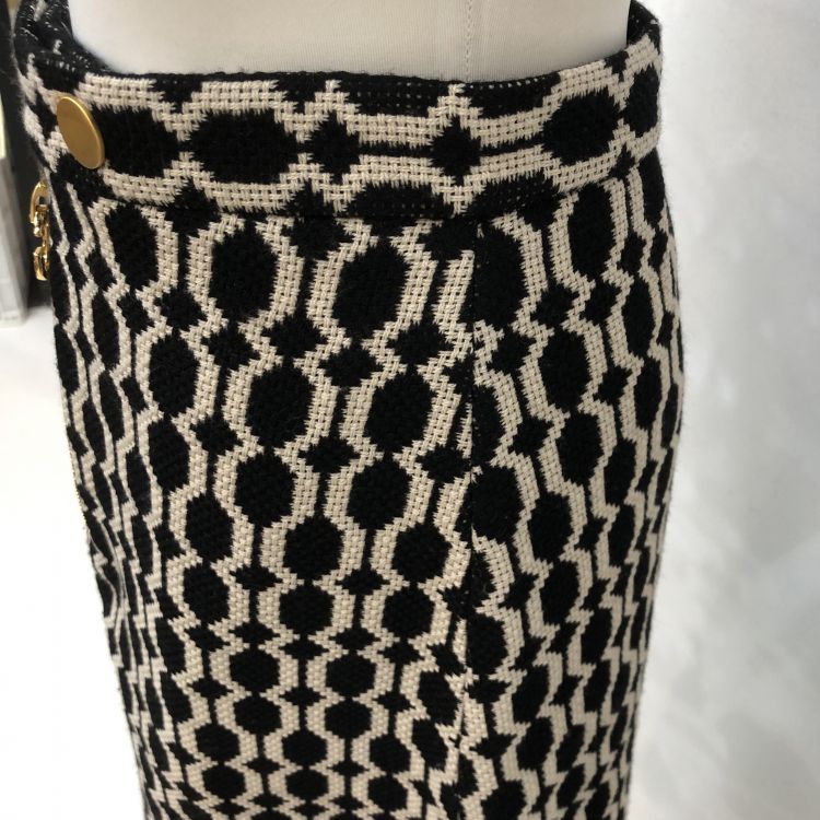 Gucci Gucci Patterned Wool Midi Skirt Size 36 Size 25" / US 0 / IT 36 - 7 Thumbnail