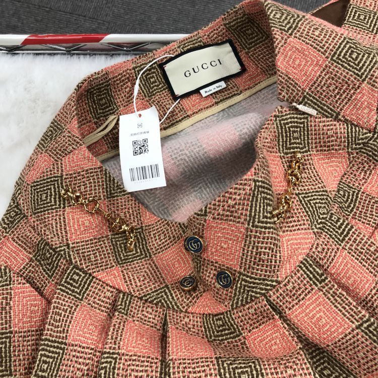 Gucci Gucci Checkered Wool Blazer Skirt Set Size 38 Size XS / US 0-2 / IT 36-38 - 5 Thumbnail