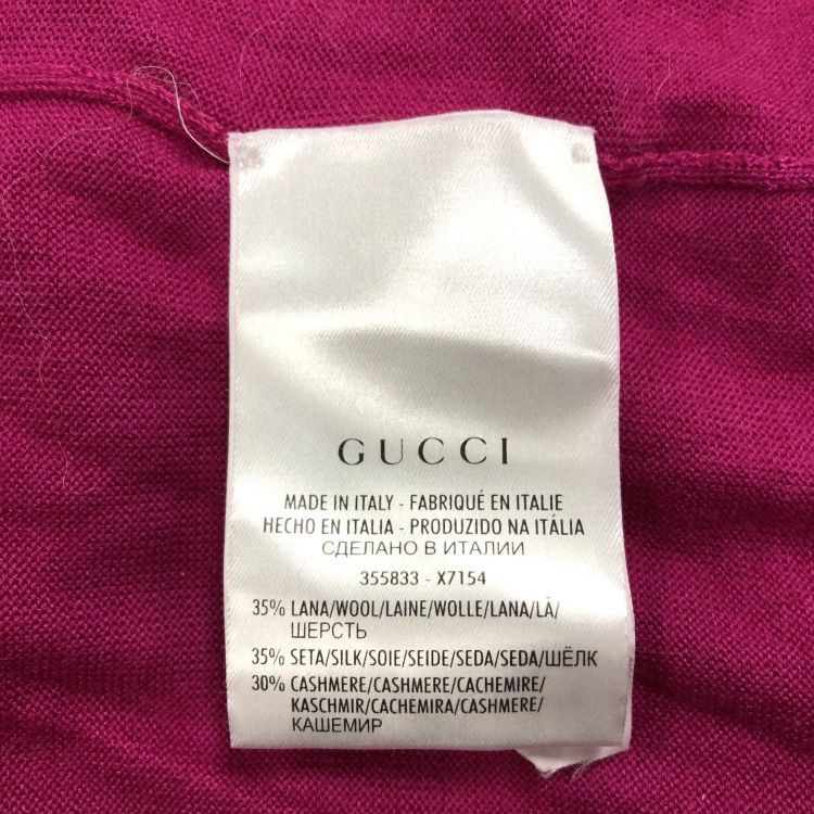 Gucci Gucci Fuchsia Knit Sweater Size S Size S / US 4 / IT 40 - 4 Thumbnail