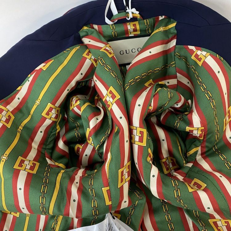 Gucci Gucci Contrast Trim Blazer Size 36 Size XS / US 0-2 / IT 36-38 - 13 Thumbnail