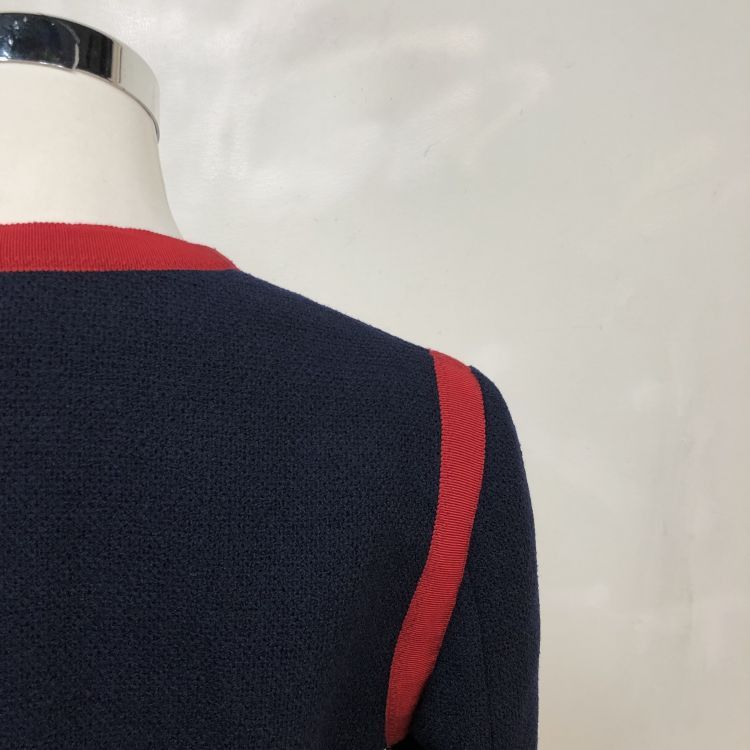 Gucci Gucci Colorblock Knit Jacket Size 40 Size S / US 4 / IT 40 - 8 Thumbnail