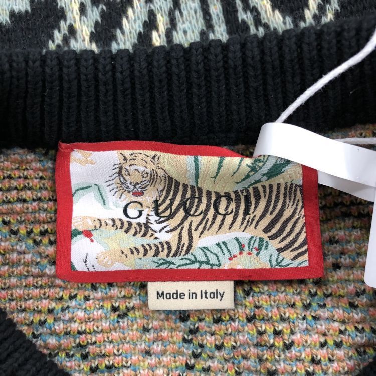 Gucci Gucci Tiger Print Sweater Size M Size US M / EU 48-50 / 2 - 3 Thumbnail