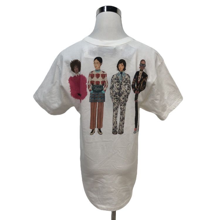 Gucci Gucci Exquisite Graphic T-Shirt White Size XXS Size US XXS / EU 40 - 2 Thumbnail