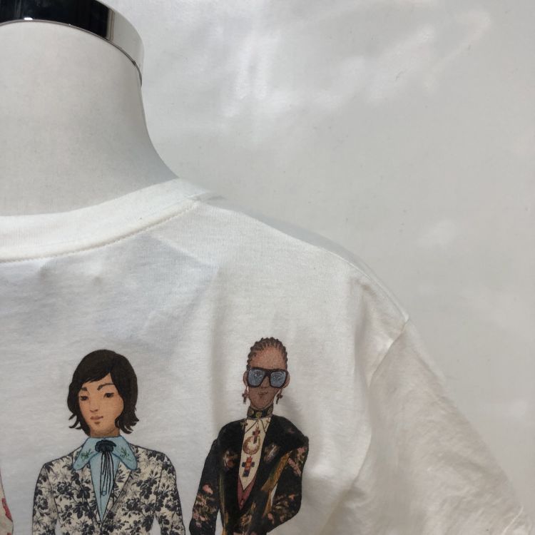 Gucci Gucci Exquisite Graphic T-Shirt White Size XXS Size US XXS / EU 40 - 8 Thumbnail