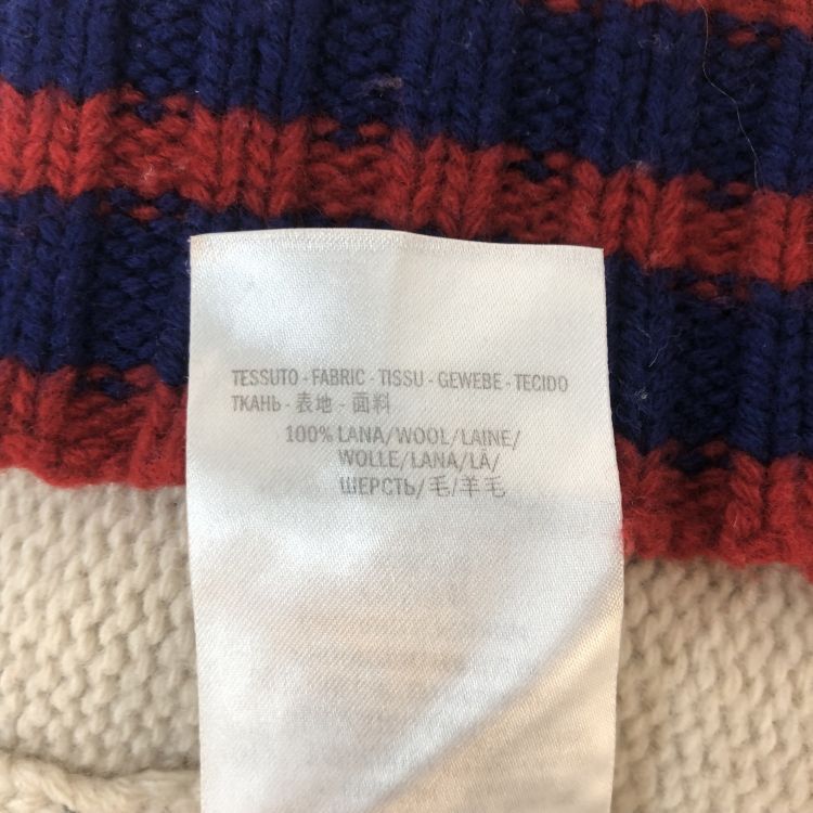 Gucci Gucci Cable Knit V-Neck Sweater Size L Size US L / EU 52-54 / 3 - 5 Thumbnail