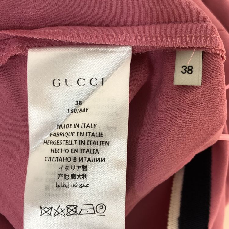 Gucci Gucci Pink Trimmed Mini Dress Size 38 Size XS / US 0-2 / IT 36-38 - 4 Thumbnail