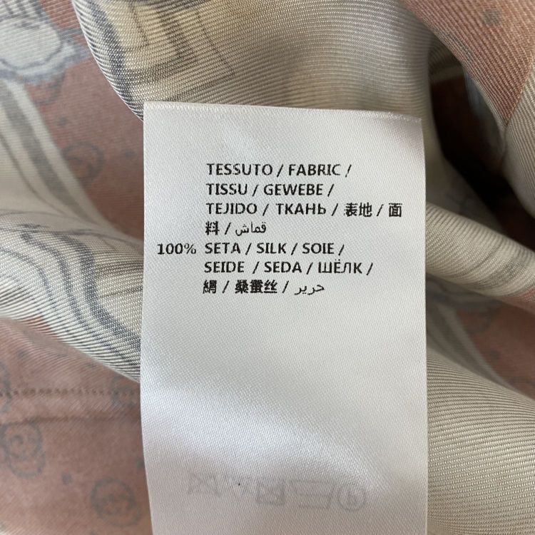 Gucci Gucci Silk Patterned Pussy Bow Blouse Size 42 Size M / US 6-8 / IT 42-44 - 5 Thumbnail