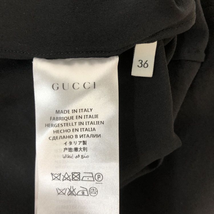 Gucci Gucci Silk Pearl Button Blouse Size 36 Size XS / US 0-2 / IT 36-38 - 4 Thumbnail