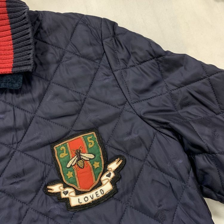 Gucci Gucci Bee Quilted Light Jacket Size 46 Size US S / EU 44-46 / 1 - 9 Thumbnail