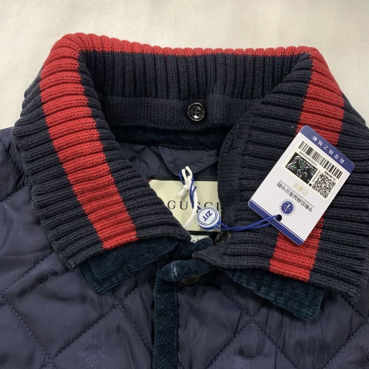 Gucci Gucci Bee Quilted Light Jacket Size 46 Size US S / EU 44-46 / 1 - 8 Thumbnail