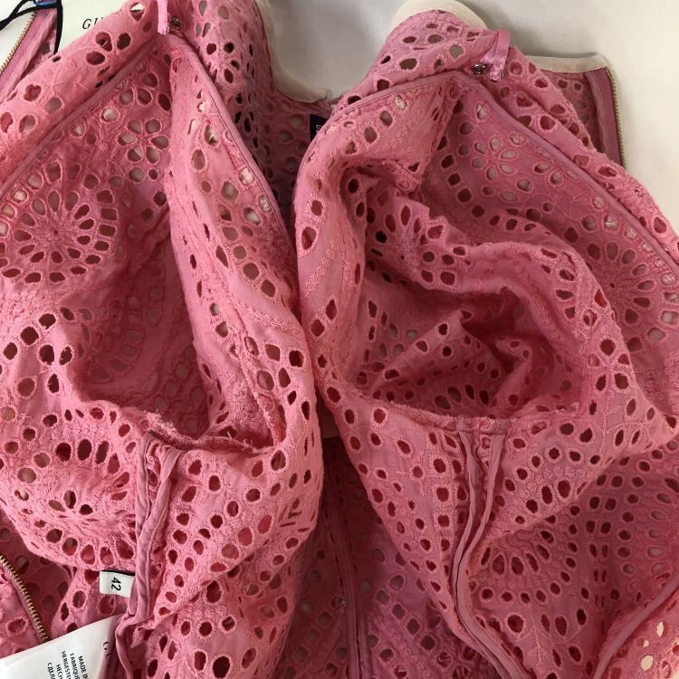 Gucci Gucci Floral Embroidered Eyelet Midi Dress Size 42 Size M / US 6-8 / IT 42-44 - 13 Thumbnail