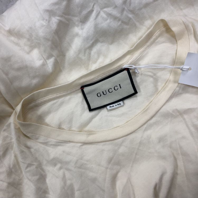Gucci Gucci Homme Pour Femme Logo T-Shirt XS Size XS / US 0-2 / IT 36-38 - 10 Thumbnail