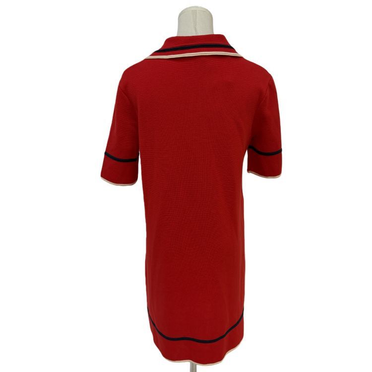 Gucci Gucci Red Knit Mini Dress Size S Size S / US 4 / IT 40 - 2 Thumbnail