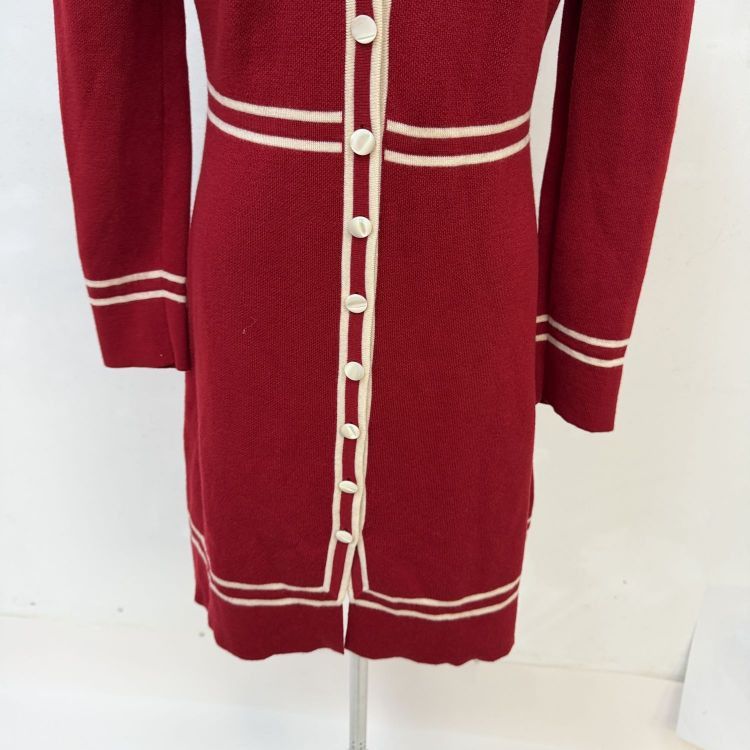 Gucci Gucci Wool Horsebit Knit Dress Size S Size S / US 4 / IT 40 - 8 Thumbnail