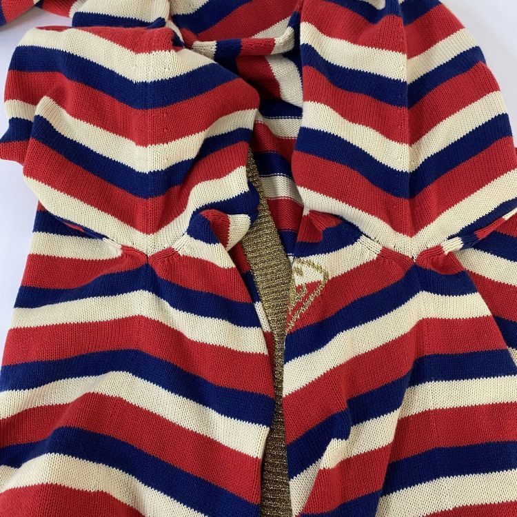 Gucci Gucci Metallic Stripe Cardigan Size M Size US M / EU 48-50 / 2 - 12 Thumbnail