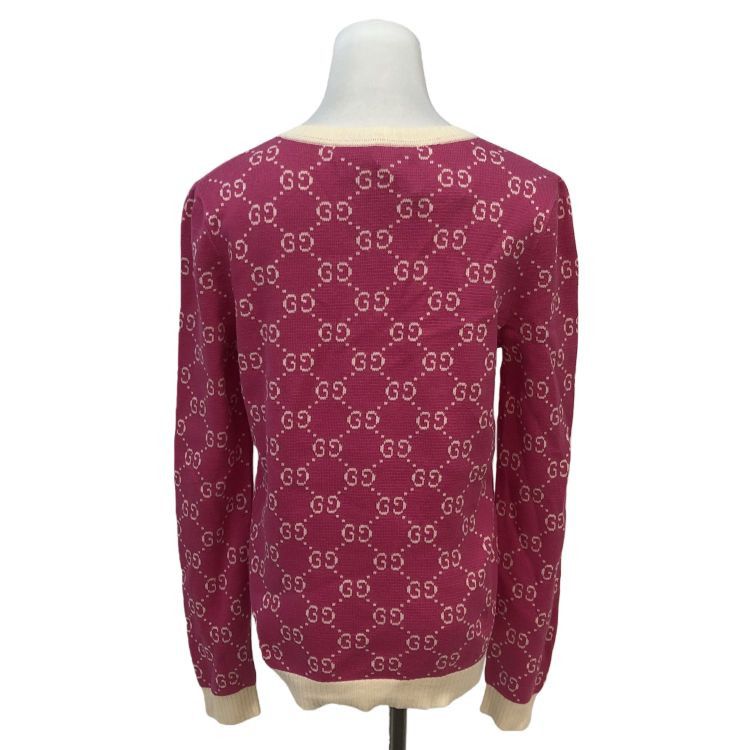 Gucci Gucci Pink GG Monogram Cardigan Size S Size S / US 4 / IT 40 - 2 Thumbnail