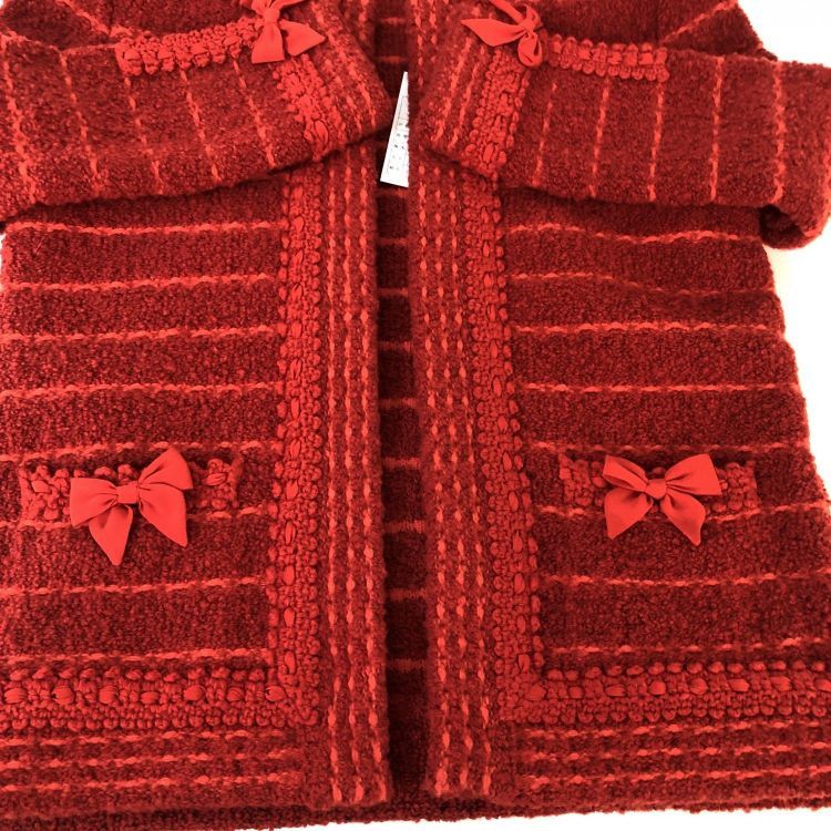 Gucci Gucci Red Bow Knit Sweater Size XS Size XS / US 0-2 / IT 36-38 - 12 Thumbnail