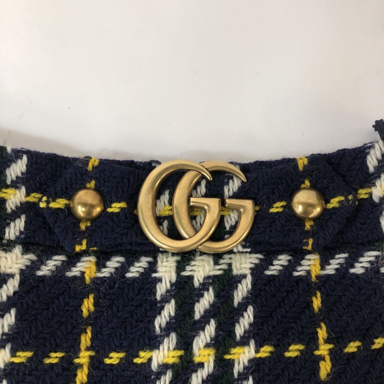 Gucci Gucci Plaid Knit Cardigan Set Size 40 Size S / US 4 / IT 40 - 19 Thumbnail