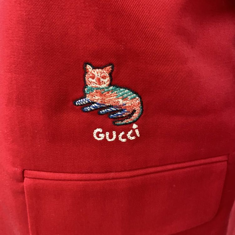 Gucci Gucci Embroidered Cat Jacket Size 12 Size XS / US 0-2 / IT 36-38 - 5 Thumbnail