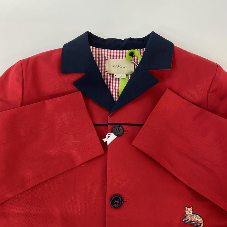Gucci Gucci Embroidered Cat Jacket Size 12 Size XS / US 0-2 / IT 36-38 - 9 Thumbnail