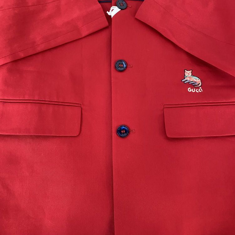 Gucci Gucci Embroidered Cat Jacket Size 12 Size XS / US 0-2 / IT 36-38 - 10 Thumbnail