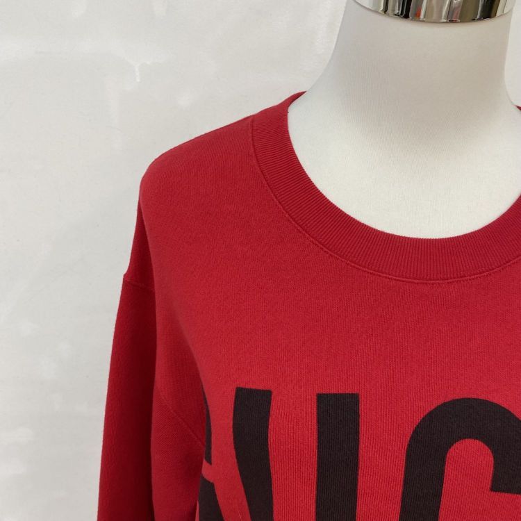 Gucci Gucci Lamb Appliqué Sweatshirt Red Size S Size US S / EU 44-46 / 1 - 7 Thumbnail
