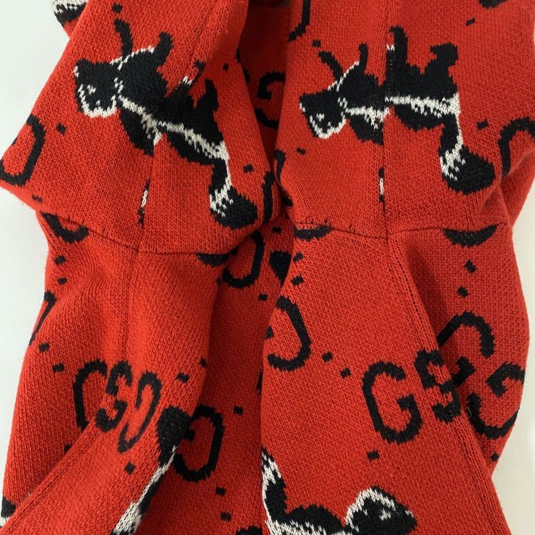 Gucci Gucci Skunk Jacquard Sweater XS Size US XS / EU 42 / 0 - 10 Thumbnail